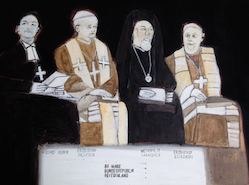 Bischof Huber - Erzbischof Zollitsch - Metropolit Labardakis - Erzbischof Sterzinski