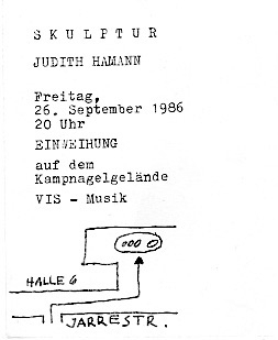 Skulptur (1986) • Judith Haman