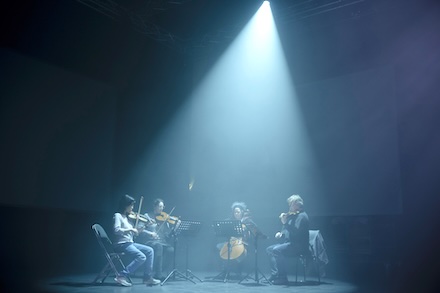 Quatuor Bozzini / klub katarakt 2023 © Jann Wilken